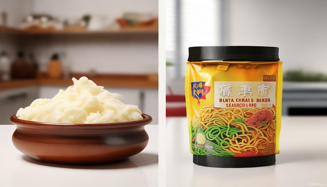 现代食品科技下，腐乳与方便面调料鲜味对比